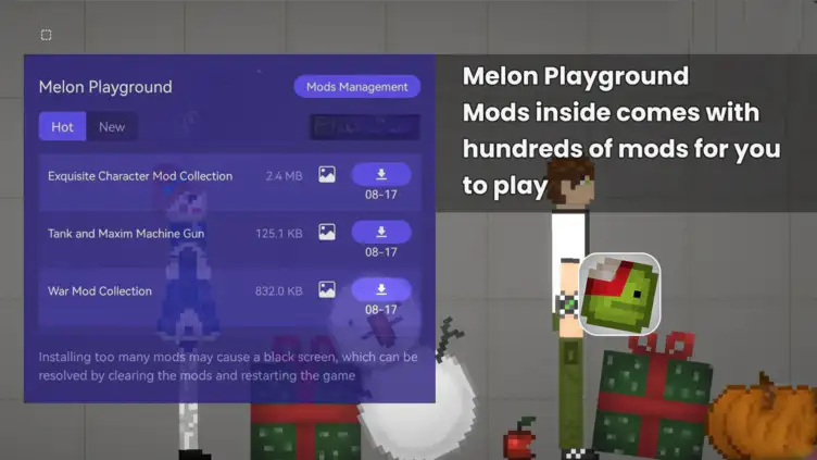 Melon Playground Mod APK Free Download - APKIKI.COM