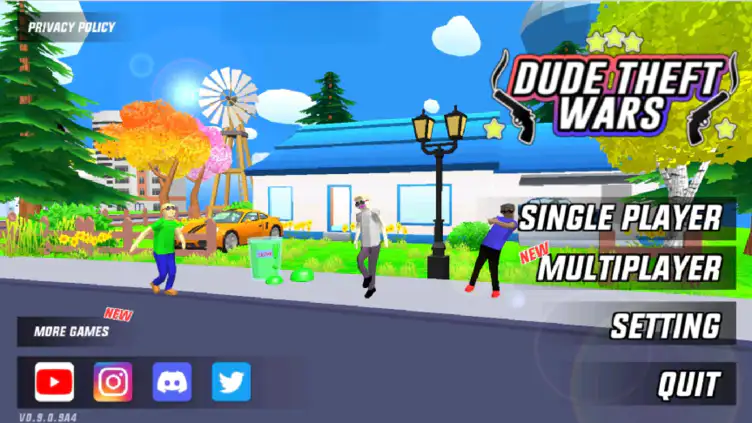 Dude Theft Wars: Offline games Mod APK Free Download - APKIKI.COM