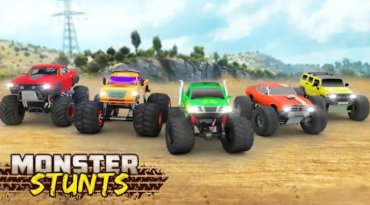 Monster Truck Mega Ramp Stunt Mod APK Free Download - APKIKI.COM