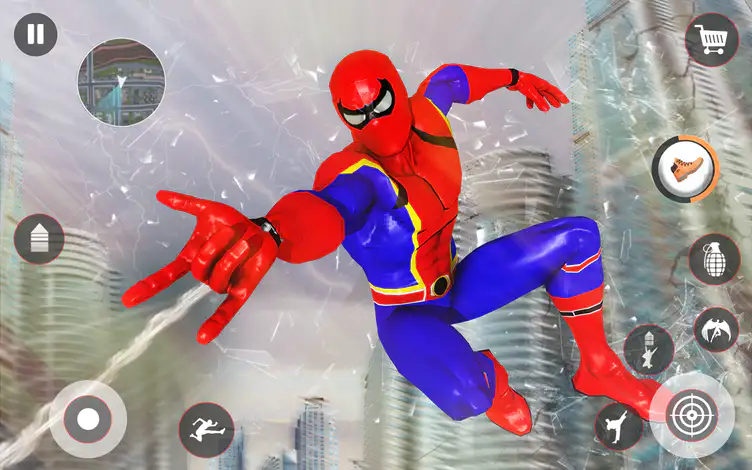 Spider Rope Hero Gangster Game Mod APK Free Download - APKIKI.COM