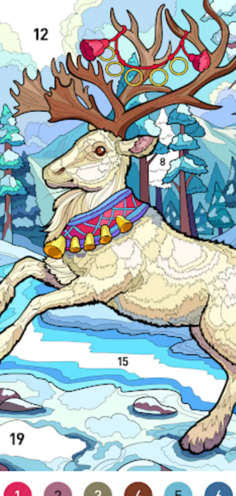 Christmas Winter Coloring Book ScreenShot - APKIKI.COM