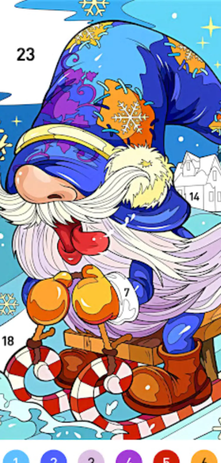 Christmas Winter Coloring Book ScreenShot - APKIKI.COM