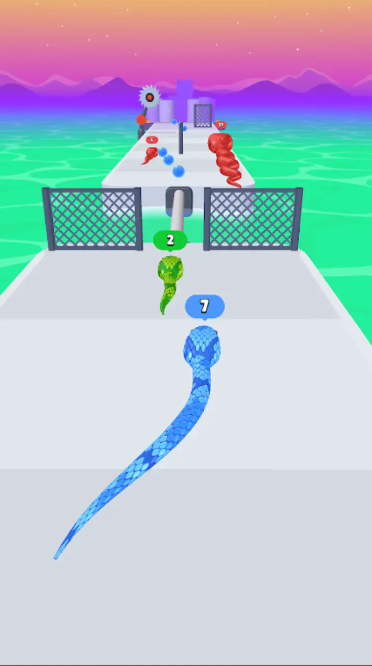 Snake Run Race・3D Running Game ScreenShot - APKIKI.COM