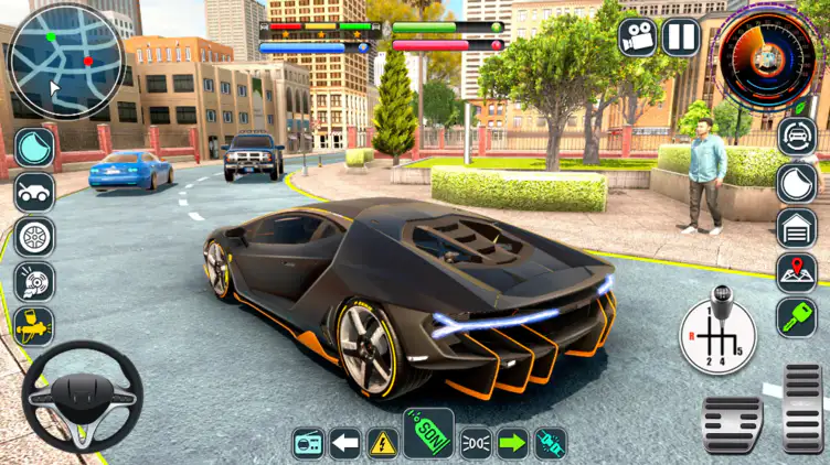 Super Car Game - Lambo Game ScreenShot - APKIKI.COM