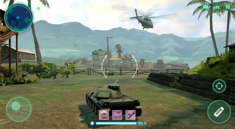 War Machines：Tanks Battle Game ScreenShot - APKIKI.COM