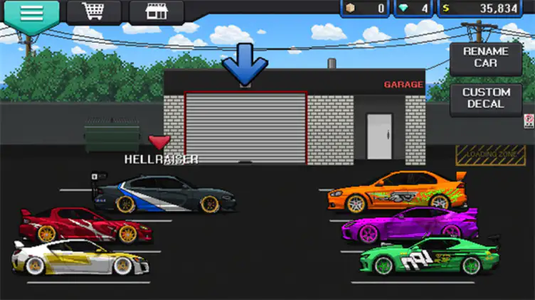 Pixel X Racer ScreenShot - APKIKI.COM