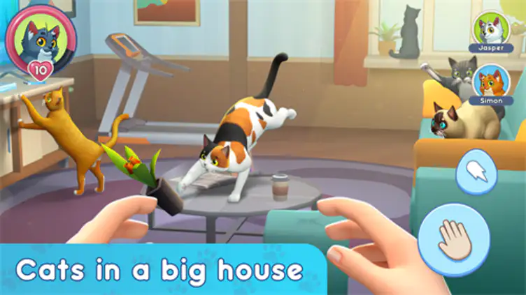 My Pets: Stray Cat Simulator ScreenShot - APKIKI.COM