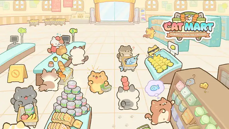 Cat Mart : Purrfect Tycoon Mod APK Free Download - APKIKI.COM