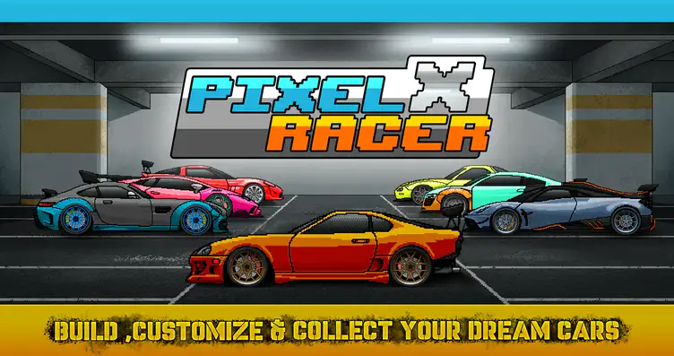 Pixel X Racer Mod APK Free Download - APKIKI.COM