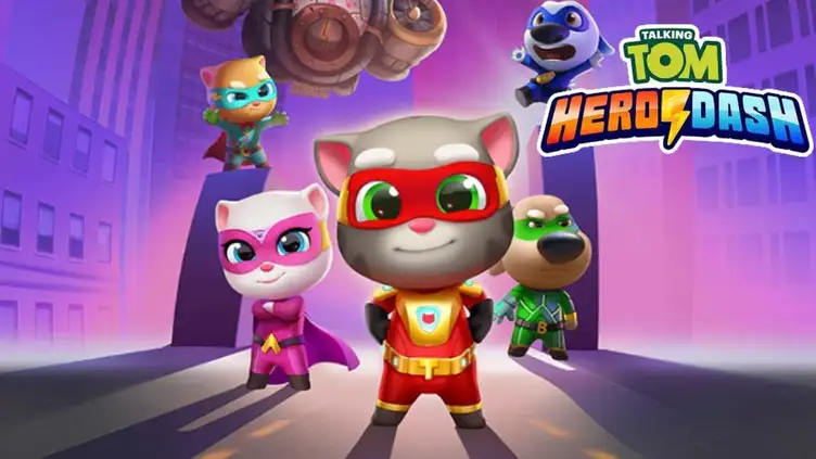 Talking Tom Hero Dash Mod APK Free Download - APKIKI.COM