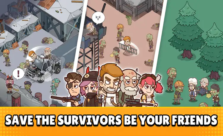 Mini Survival: Zombie Fight Mod APK Free Download - APKIKI.COM